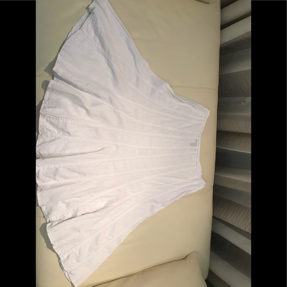 Beautiful linen midi skirt A line - Picture 6 of 9